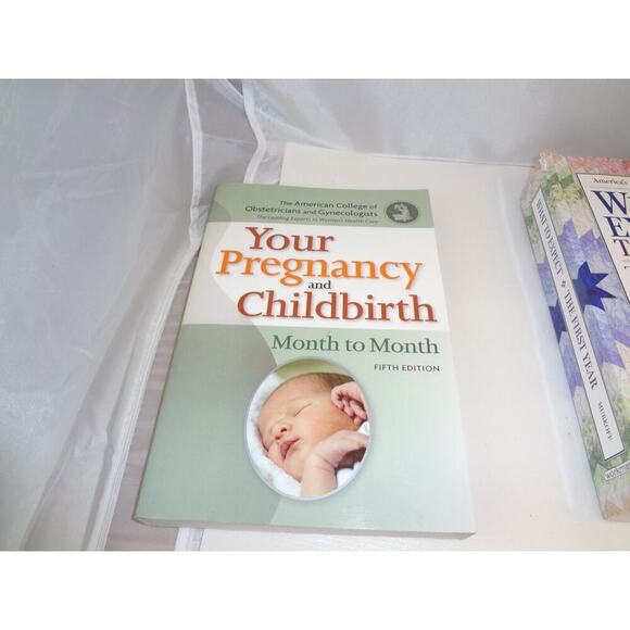 Pregnancy, Childbirth, Breastfeeding, Healthy Eating & More 5 Books Lot - Picture 6 of 12